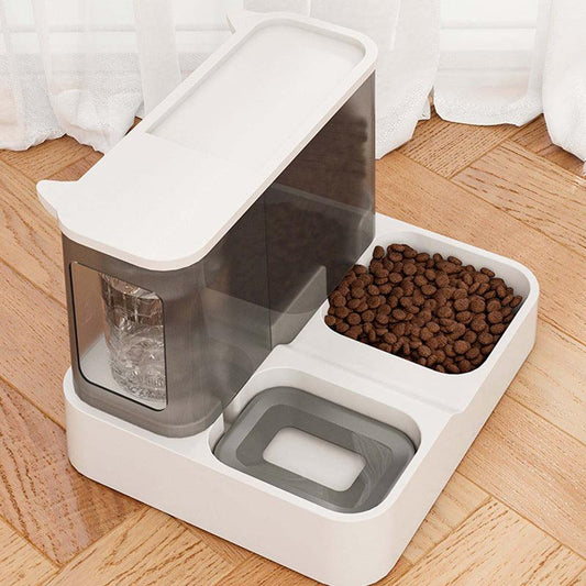 Large Capacity Automatic Cat/Dog Feeder and Water Dispenser